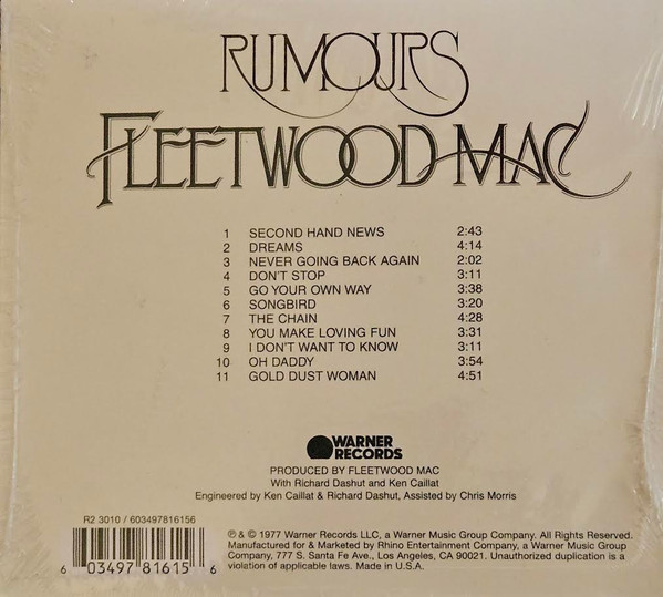 Fleetwood Mac - Rumours Import - Imagen 2