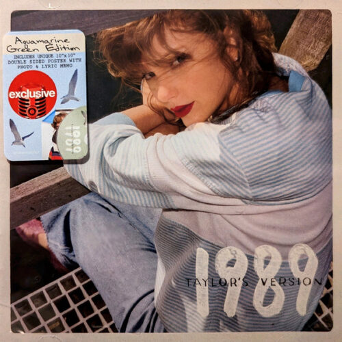 Swift Taylor - 1989 Aquamarine Green  (Taylor's Version)