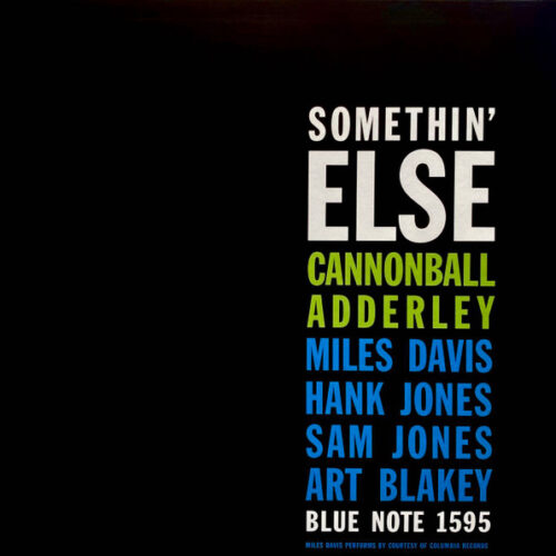 Adderley Cannonball - Somethin Else     -    Vinilo Jazz