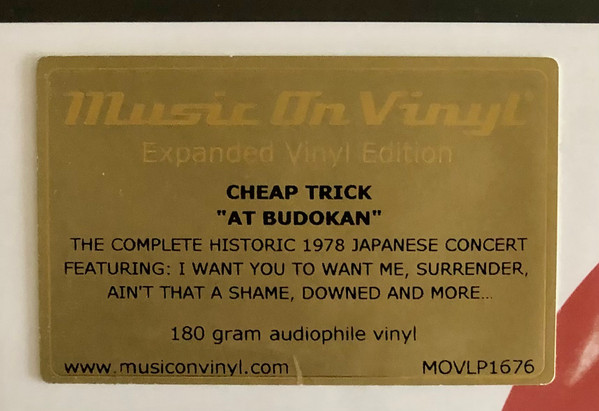Cheap Trick - At Budokan (2 Lps) - Vinilo - Imagen 2
