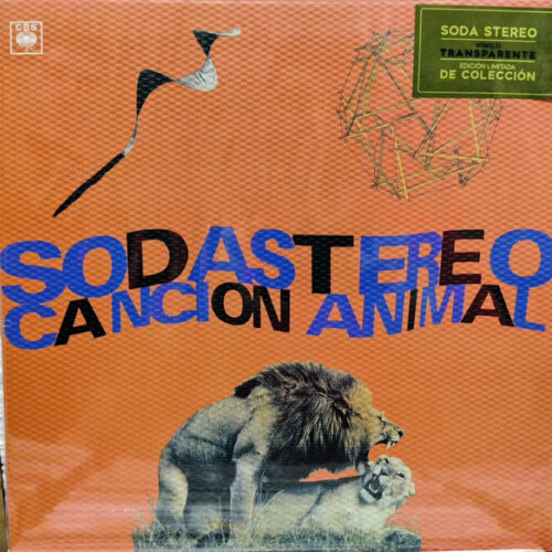 Soda Stereo - Cancion Animal (Edic Limit Transparente) - Vinilo
